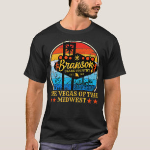 Retro Vintag Branson Missouri Vegas of the Midwes T-Shirt