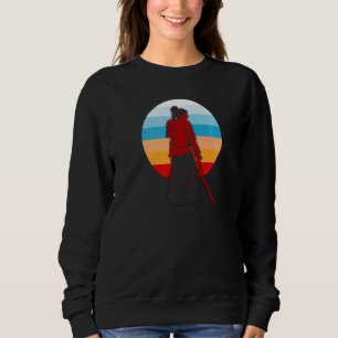 Retro Vintag Bushido Ronin Japanisch Samurai Sweatshirt
