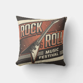 Retro Vintag Classic Music Rock'n'Roll Kissen