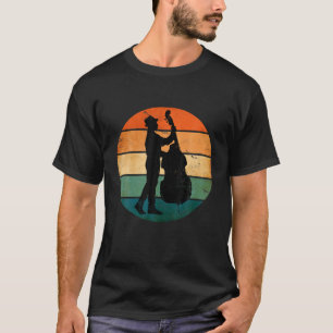 Retro Vintag Design Musiker Cello Player Cellist T-Shirt
