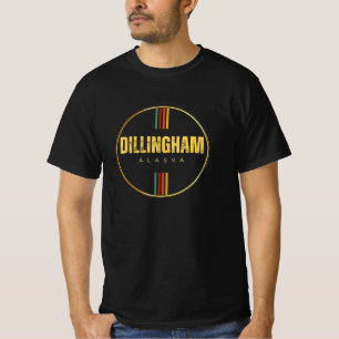 Retro Vintag Dillingham City Alaska Staat 70er AK T-Shirt