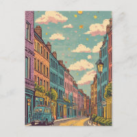Retro Vintag Dublin Irland