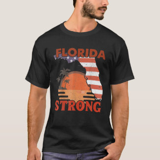 Retro Vintag Florida starke Support Männer T-Shirt