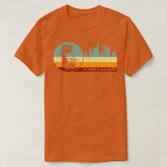 Retro Vintag Flynns Arcade T-Shirt (Design vorne)