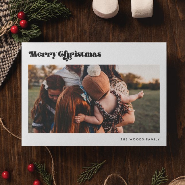 Retro Vintag Frohe Weihnachten 2 Foto (Von Creator hochgeladen)