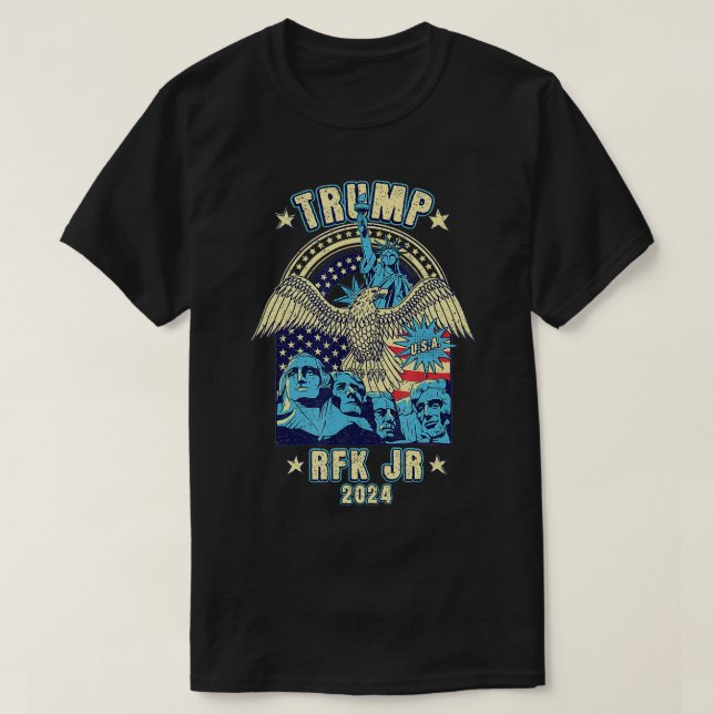 Retro Vintag Funny RFK JR 2024 T-Shirt (Design vorne)