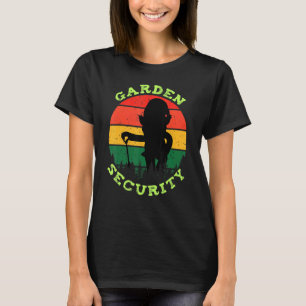 Retro Vintag Garening Gangster Garden Security G T-Shirt