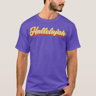 Retro Vintag Hallelujah T-Shirt