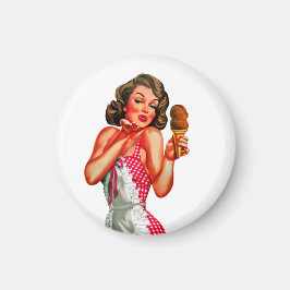 Retro Vintag Ice Cone Giro del Malcantone Magnet