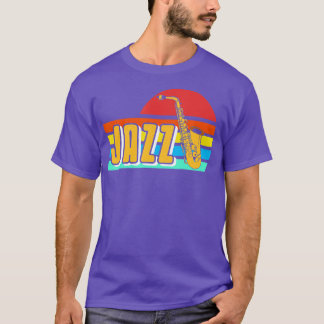 Retro Vintag Jazz Music Lover Designs vorhanden T-Shirt