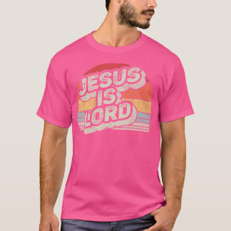 Retro Vintag Jesus ist der Christliche Glaube Chri T-Shirt