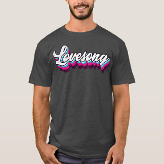 Retro Vintag Lovesong T-Shirt