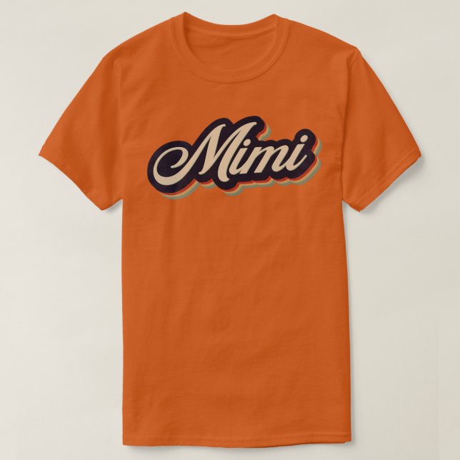 Retro Vintag Mimi T-Shirt (Design vorne)