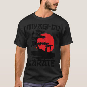 Retro Vintag Miyagi do Karate T-Shirt