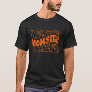 Retro Vintag Momster Skeleton Spooky Halloween VI T-Shirt