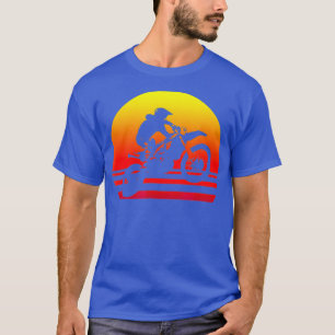 Retro Vintag Motocross T Sunset Dirt Bike T-Shirt