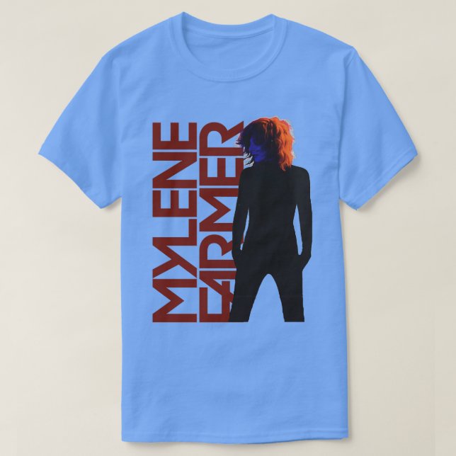 Retro Vintag Mylene Bauer Retro Wave T-Shirt (Design vorne)