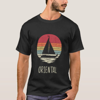 Retro Vintag Not Segelboot Orientales Segelboot T-Shirt