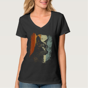 Retro Vintag Pixiebob Pixie Bob Cat T-Shirt