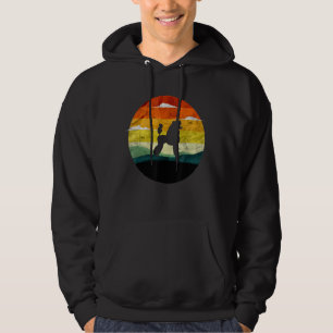 Retro Vintag Poodle Hunde Tiere Sunset 60er 70er 8 Hoodie