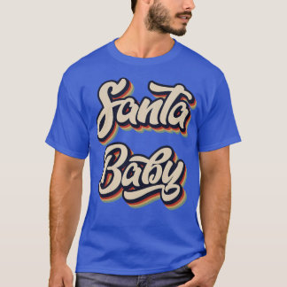 Retro Vintag Santa Baby T-Shirt