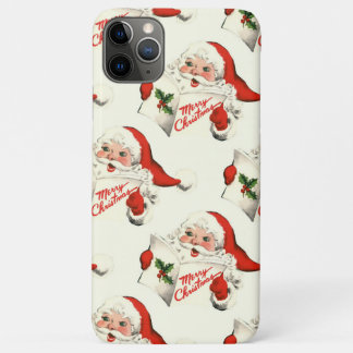 Retro Vintag Santa iPhone 11 Pro Max Phone Case
