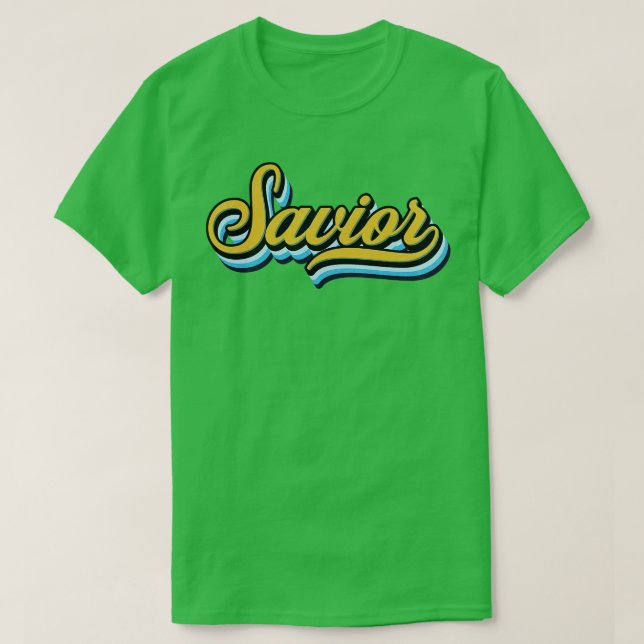 Retro Vintag Savior T-Shirt (Design vorne)