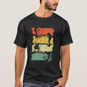 Retro Vintag Scooter Stunt Scootering Scooterist T-Shirt
