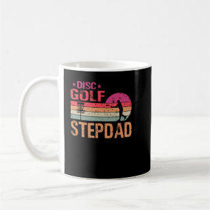 Retro Vintag Stepdad Disk Golf Frisbee Frolf Step Kaffeetasse