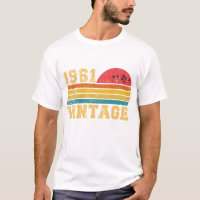 Retro Vintag Sunset 1961 Geburtstag