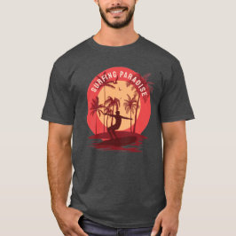 Retro Vintag Surfparadies T-Shirt