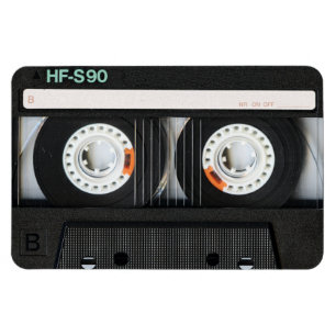 Retro Vintag Tape Cassette Recorder 70er 80er Magnet
