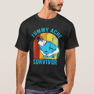 Retro Vintag Tumorache Survivor T-Shirt
