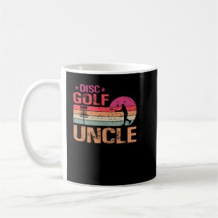 Retro Vintag Uncle Disk Golf Frisbee Frolf Uncle Kaffeetasse