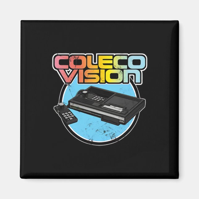 Retro Vintag Video Game Gamer Magnet (Vorne)