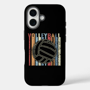 Retro Vintag Volleyball iPhone 16 Hülle