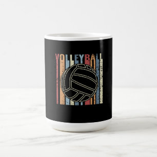 Retro Vintag Volleyball Kaffeetasse