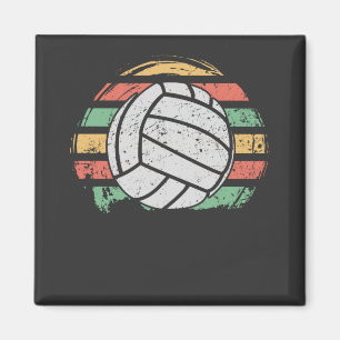 Retro Vintag Volleyball Magnet