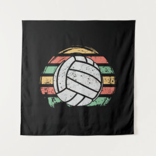 Retro Vintag Volleyball Wandteppich