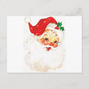 Retro Vintag Weihnachten Weihnachten Postkarte