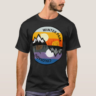 Retro Vintag Winter Park, Colorado Souvenir Sweat T-Shirt
