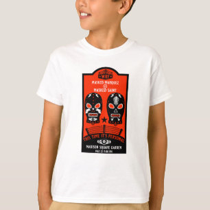 Retro Vintag Wrestling Poster T-Shirt