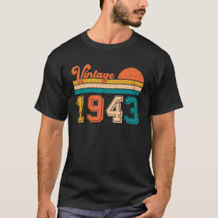 Retro Vintage 1943 T-Shirt