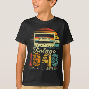 Retro Vintage 1946 Limitierte Auflage 80 Jahre alt T-Shirt