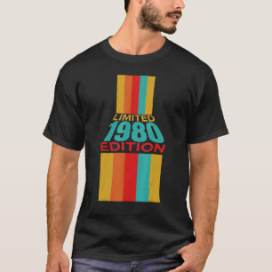 Retro Vintage 1980 42. Geburtstag T-Shirt