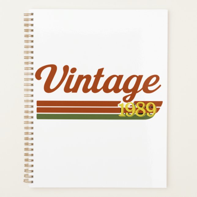 Retro Vintage 1989 (Devant)