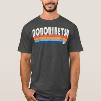 Retro Vintage 70s 80s Style Noboribetsu, Japan T-Shirt