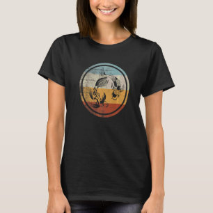 Retro Vintage Angeln Fisch Koi Fisch T-Shirt