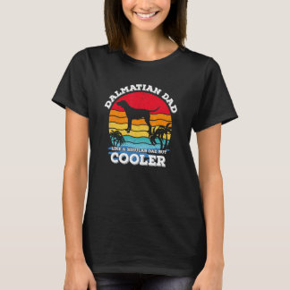 Retro Vintage Bester Dalmatiner Papa Allerwens zum T-Shirt