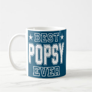 Retro Vintage Bester Popsy Ever Lustiger Vatertag Kaffeetasse